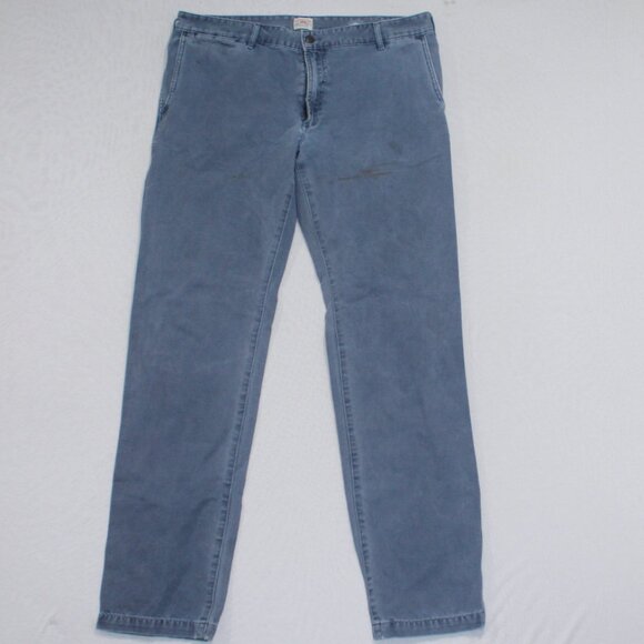 Faherty Other - Faherty Men Blue Denim Jeans Stains Casual Size 36x32